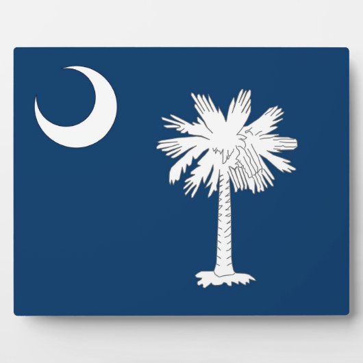 South Carolina State Flag Fotoplatte (Vorderseite)