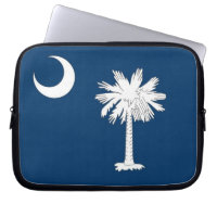 South Carolina State Flag Laptop Sleeve