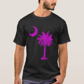 South Carolina State Flag Palmetto Tree Crescent M T-Shirt (Vorderseite)