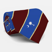 South Carolina stripes Flagge Krawatte (Gerollt)