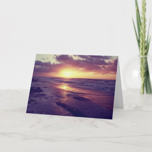 South Carolina Sunrise Karte (Vorderseite)