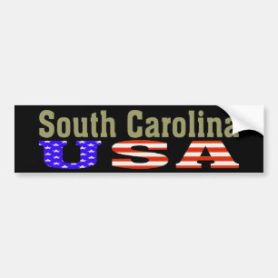 South Carolina USA! Autoaufkleber