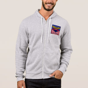 South Carolina USA Flag Hoodie