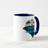 South Carolina, USA Tasse (VorderseiteRechts)