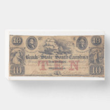 South Carolina, veraltete Währung, zehn Dollar