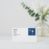 SOUTH CAROLINA VISITENKARTE (Stehend Vorderseite)