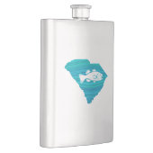 South Carolina Wave Fishing Flachmann (Rechts)