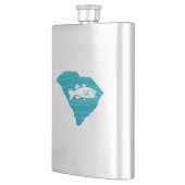 South Carolina Wave Fishing Flachmann (Links)