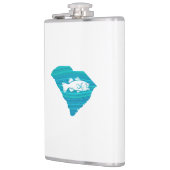 South Carolina Wave Fishing Flachmann (Links)