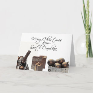 South Carolina Weihnachtskarte, Staat spezifisch Feiertagskarte