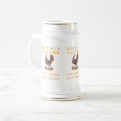 South Carolina Wild Game Bird - Türkei Bierglas (Vorderseite Links)