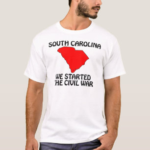 South Carolina - Wir haben den Bürgerkrieg begonne T-Shirt