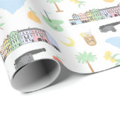 South Carolina Wrapping Paper Geschenkpapier (Rolleneckpunkt)