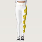 South Carolina Yellow Jessamin Blume Leggings (Vorderseite)