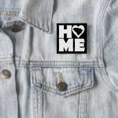 South Carolina Zuhause Heart Staat Button Abzeiche (Beispiel)