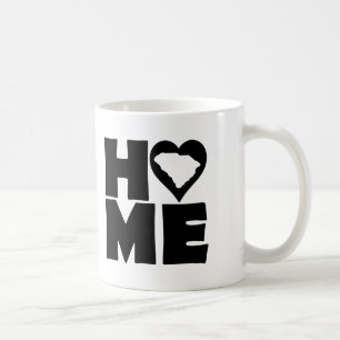 South Carolina Zuhause Heart Staat Tasse oder Trav