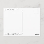 South Carolina Zuhause Postkarte (Rückseite)