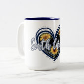 South Carolina Zweifarbige Tasse (Vorderseite Links)
