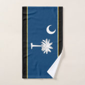 South- Carolinaflagge Badhandtuch Set (Handtuch)