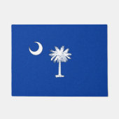 SOUTH- CAROLINAflagge Fußmatte (Vorderseite)