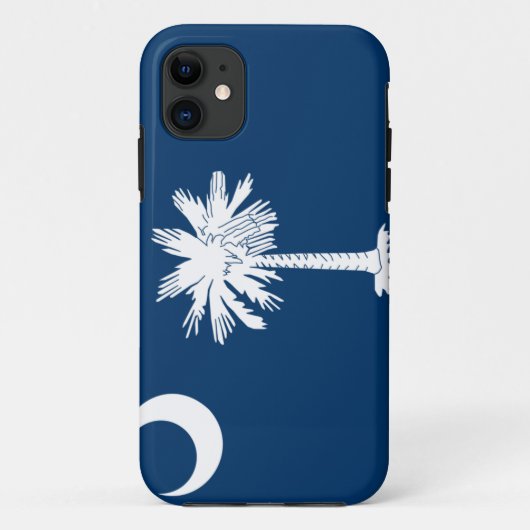 South- Carolinaflagge iPhone 5 Fall Case-Mate iPhone Hülle (Rückseite)