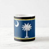 South- Carolinaflagge Kaffeetasse (Mittel)