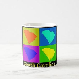 South- Carolinakarte Kaffeetasse