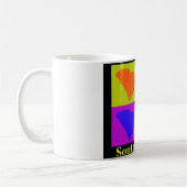 South- Carolinakarte Kaffeetasse (Links)