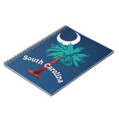 South CarolinaPalmetto Notizblock (Linke Seite)