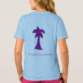 South CarolinaPalmettobaum T-Shirt (Rückseite)