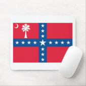South- Carolinasouveränitäts-Flagge (1860-1861) Mousepad (Mit Mouse)