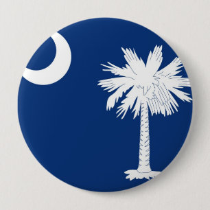 South- CarolinaStaats-Flagge Button