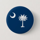 South- CarolinaStaats-Flagge Button (Vorderseite)