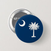 South- CarolinaStaats-Flagge Button (Vorne & Hinten)