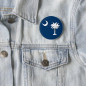 South- CarolinaStaats-Flagge Button (Beispiel)