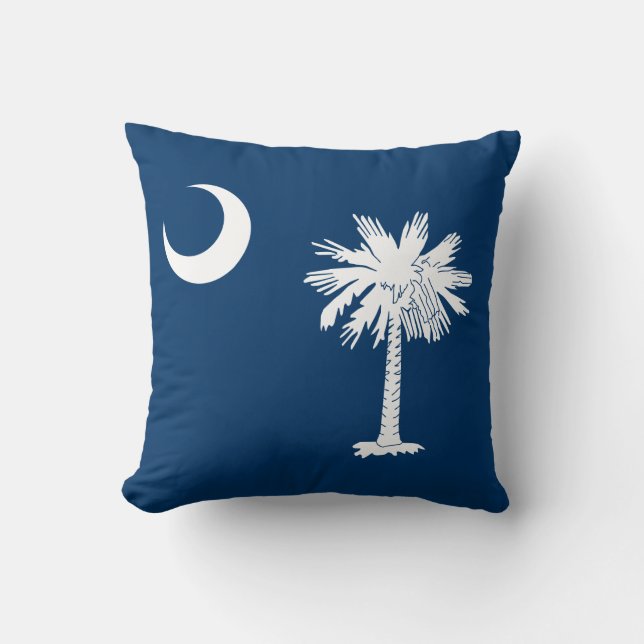 South- CarolinaStaats-Flagge Kissen (Vorderseite)