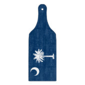 South- CarolinaStaats-Flagge Schneidebrett (Vorderseite)