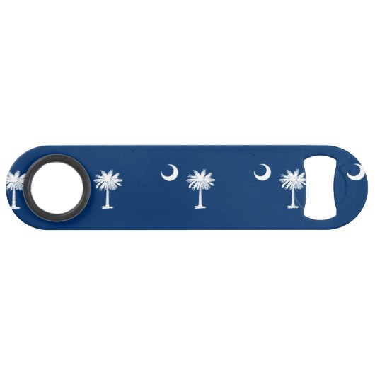 South- CarolinaStaats-Flaggen-Dekor Speed Flaschenöffner (Rückseite Horizontal)