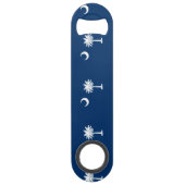 South- CarolinaStaats-Flaggen-Dekor Speed Flaschenöffner (Vorderseite)