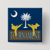 South- Carolinaturnier-Button Button (Vorderseite)
