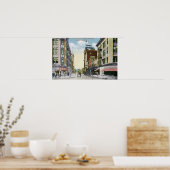 South Center Street View Hotel Mohawk Poster (Küche)