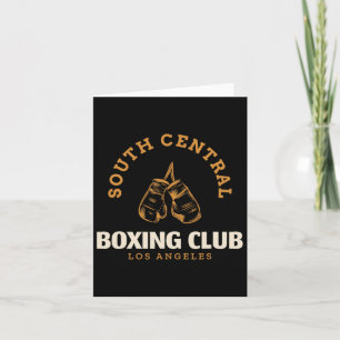 South Central Los Angeles Boxing Club - Boxen Karte
