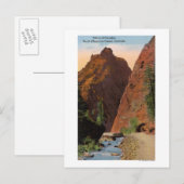 South Cheyenne Canyon Postkarte (Vorne/Hinten)