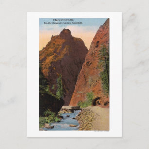 South Cheyenne Canyon Postkarte