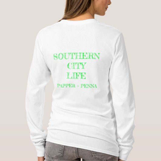 South City Life Long Sleeve Tshirt (Rückseite)
