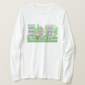 South City Life Long Sleeve Tshirt (Design vorne)