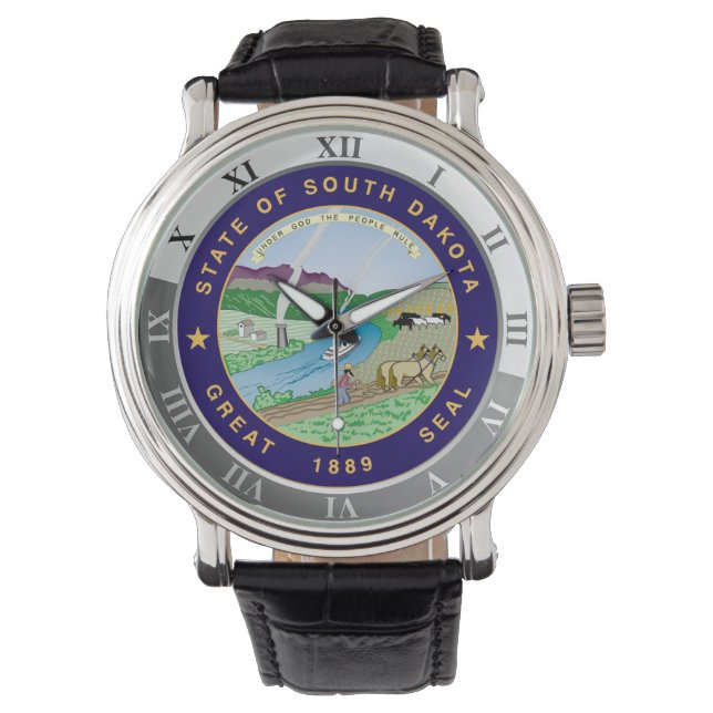 South Dakota Armbanduhr (Vorderseite)
