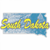 South Dakota Aufkleber (Vorderseite)
