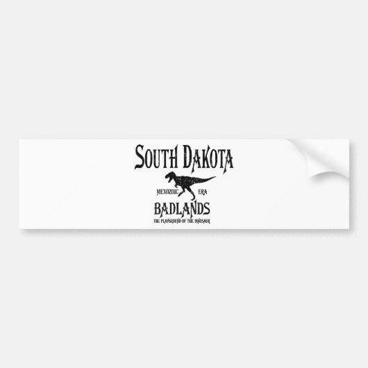 South Dakota Autoaufkleber (Vorne)