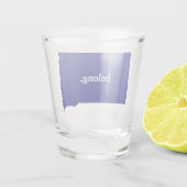 South Dakota Belong Staat Map Schnapsglas (Rückseite)